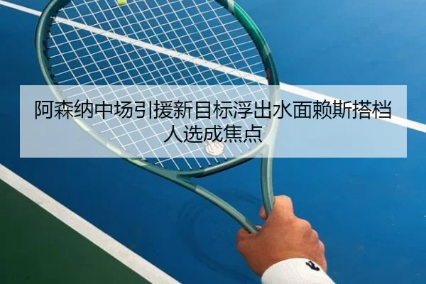 阿森纳中场引援新目标浮出水面赖斯搭档人选成焦点